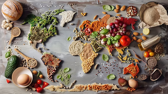 Global chicken dishes