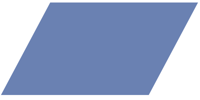 A Blue Rhombus